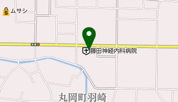 藤田神経内科病院の地図画像