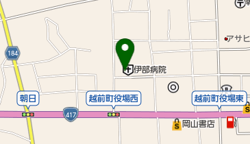 伊部病院の地図画像