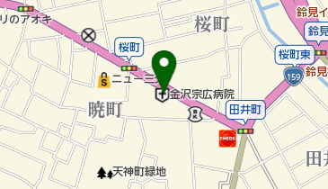 宗広病院の地図画像