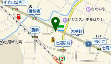 北村病院の地図画像