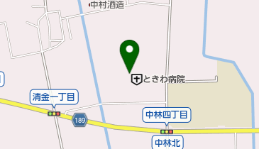 ときわ病院の地図画像