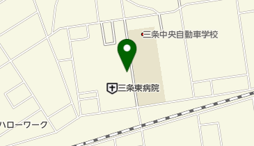 三条東病院の地図画像
