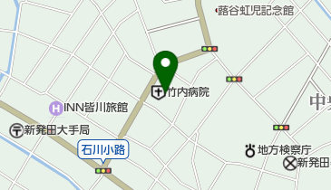 竹内病院の地図画像