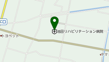 池田リハビリテーション病院の地図画像