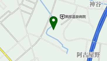 黒部温泉病院の地図画像