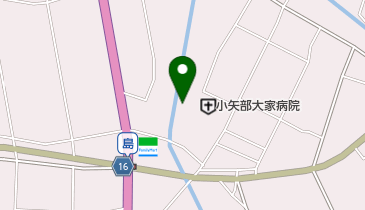 小矢部大家病院の地図画像