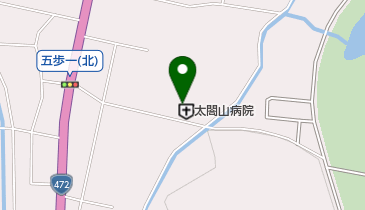 太閤山病院の地図画像