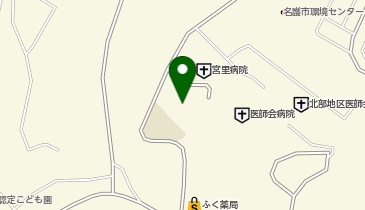 名護療育医療センターの地図画像