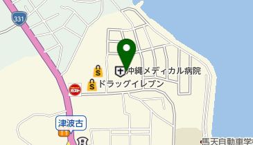 沖縄メディカル病院の地図画像