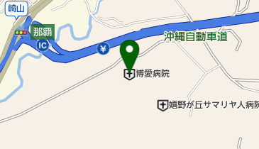 博愛病院の地図画像