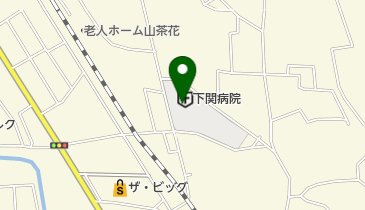 下関病院の地図画像