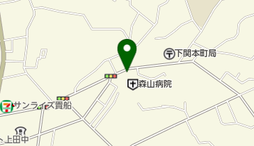 森山病院の地図画像