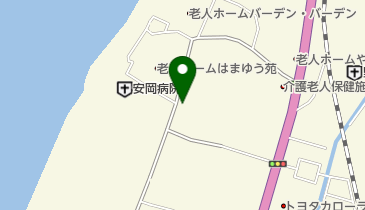 安岡病院の地図画像