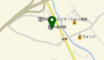 片倉病院の地図画像