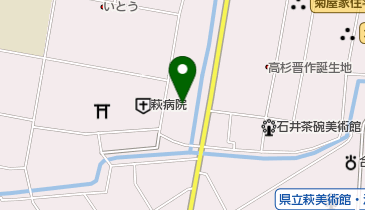 萩病院の地図画像