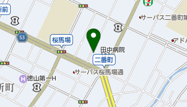 田中病院の地図画像
