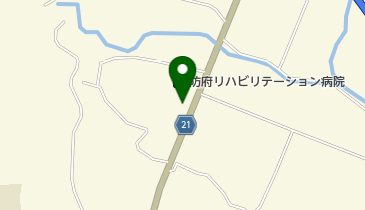 防府リハビリテーション病院の地図画像