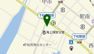 下松病院の地図画像