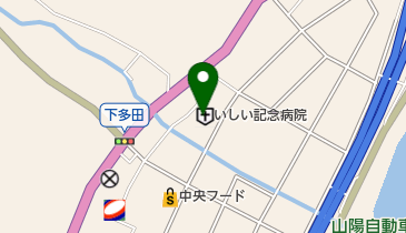 いしい記念病院の地図画像