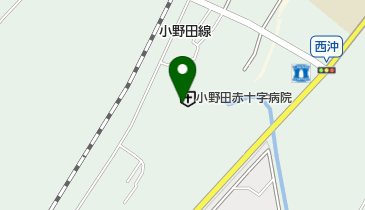 小野田赤十字病院の地図画像