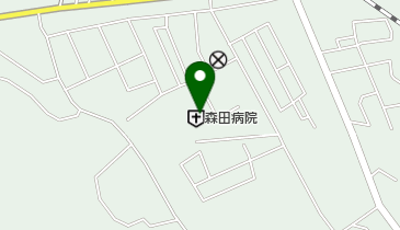 森田病院の地図画像