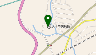 玖珂中央病院の地図画像