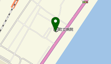 長万部町立病院の地図画像