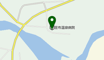 昆布温泉病院の地図画像