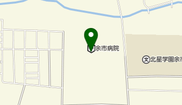 余市協会病院の地図画像