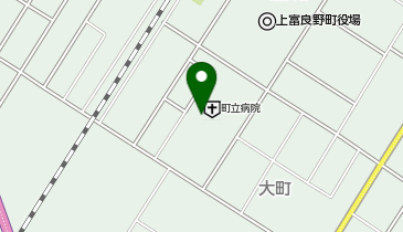 上富良野町立病院の地図画像