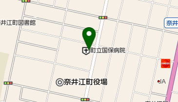奈井江町立国民健康保険病院の地図画像