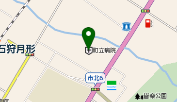 国民健康保険 月形町立病院の地図画像