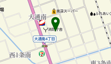 JA北海道厚生連 美深厚生病院の地図画像