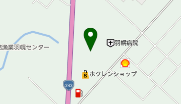 北海道立羽幌病院の地図画像