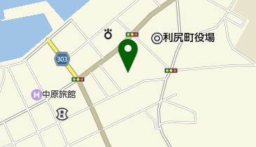 利尻島国保中央病院の地図画像