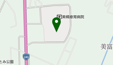 美幌療育病院の地図画像