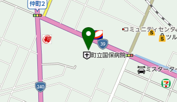 美幌町立国民健康保険病院の地図画像