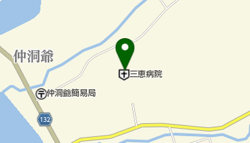 三恵病院の地図画像