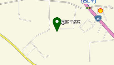 松平病院の地図画像