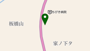ちびき病院の地図画像