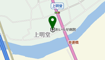 国民健康保険 おいらせ病院の地図画像