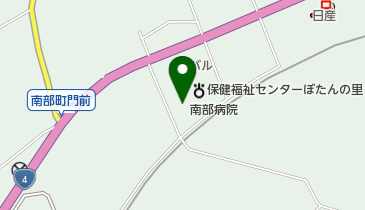 南部病院の地図画像