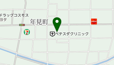 ベテスダクリニックの地図画像