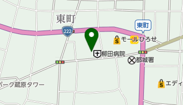 柳田病院の地図画像