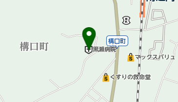 黒瀬病院の地図画像