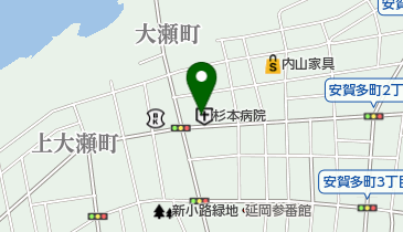 杉本病院の地図画像