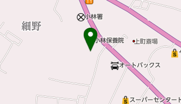 小林保養院の地図画像