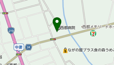 西都病院の地図画像