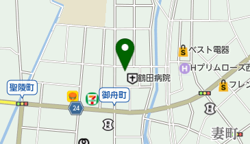 鶴田病院の地図画像