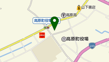 国民健康保険 高原病院の地図画像